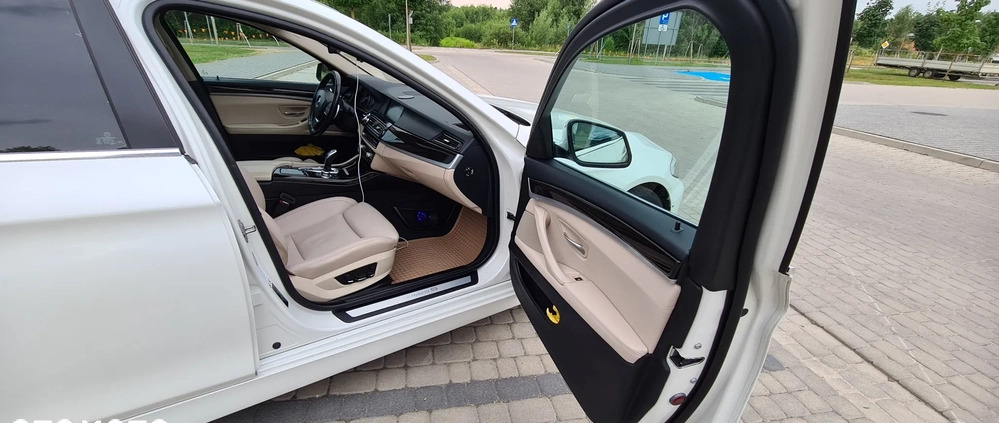BMW Seria 5 cena 74900 przebieg: 192000, rok produkcji 2012 z Gołdap małe 781